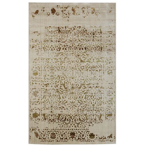 Килимок VINTAGE SILKY AC42A 1,5Х2,3 Бежевий прямокутник 7084 фото